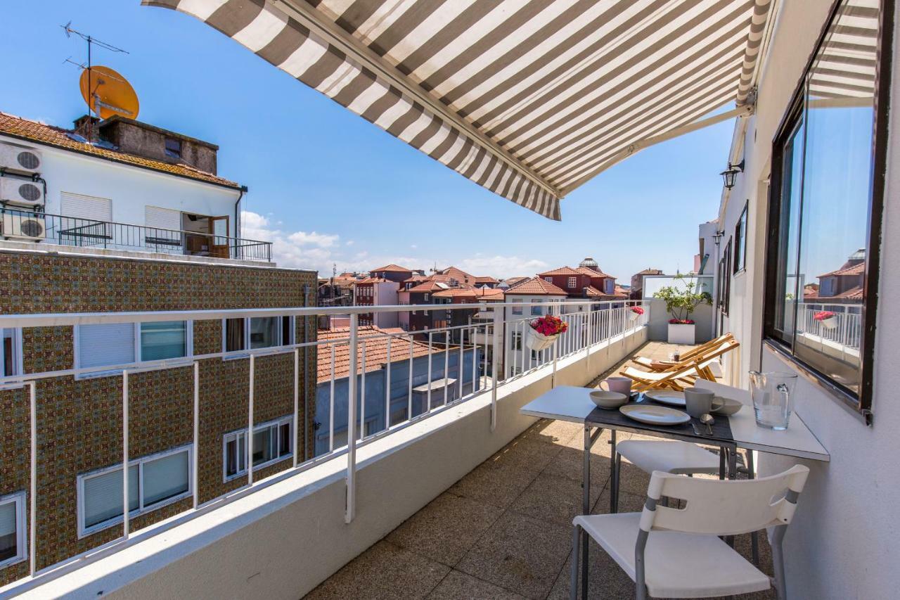 ポルトCasa Oliveira I • Terrace • Next To Bolhaoアパートメント エクステリア 写真